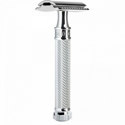 Aparat de ras clasic Safety Razor Muehle cu piaptan inchis R89 Twist